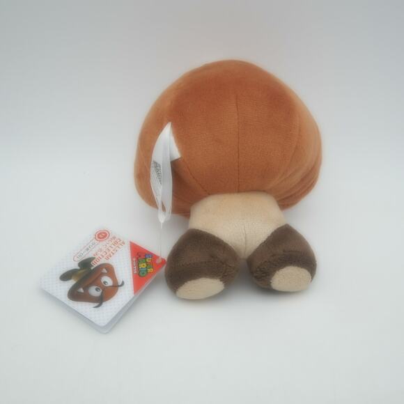 NEW Goomba Plush 2017 Super Mario Collection Little Buddy All Star Collection - Picture 3 of 7